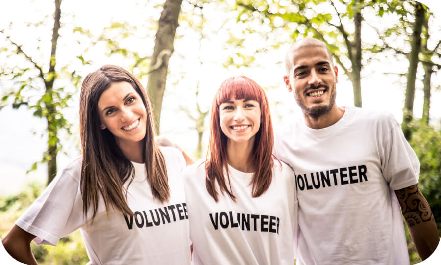 charity volounteers