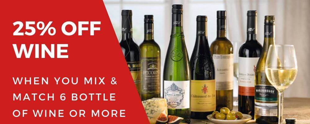 25 off wine deals