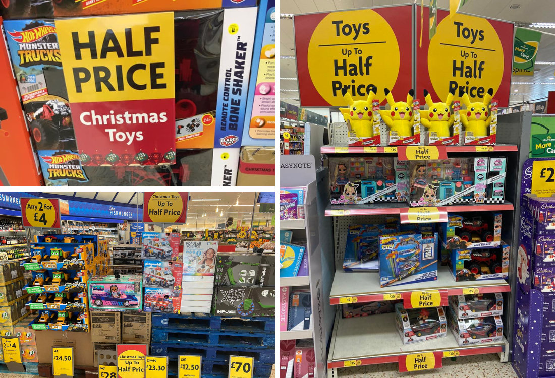 Morrisons Toy Sales