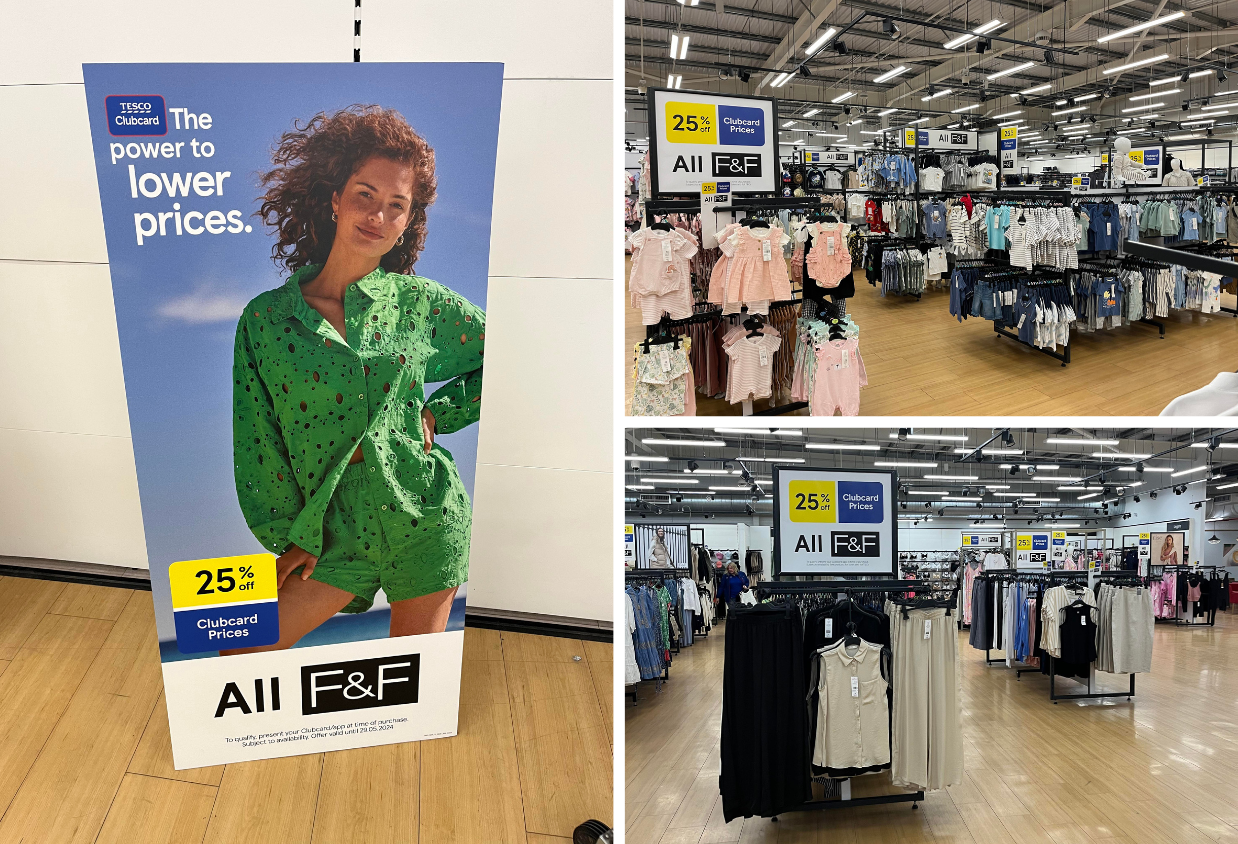 25% Off Clothes at Tesco