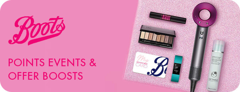 boots triple points dates
