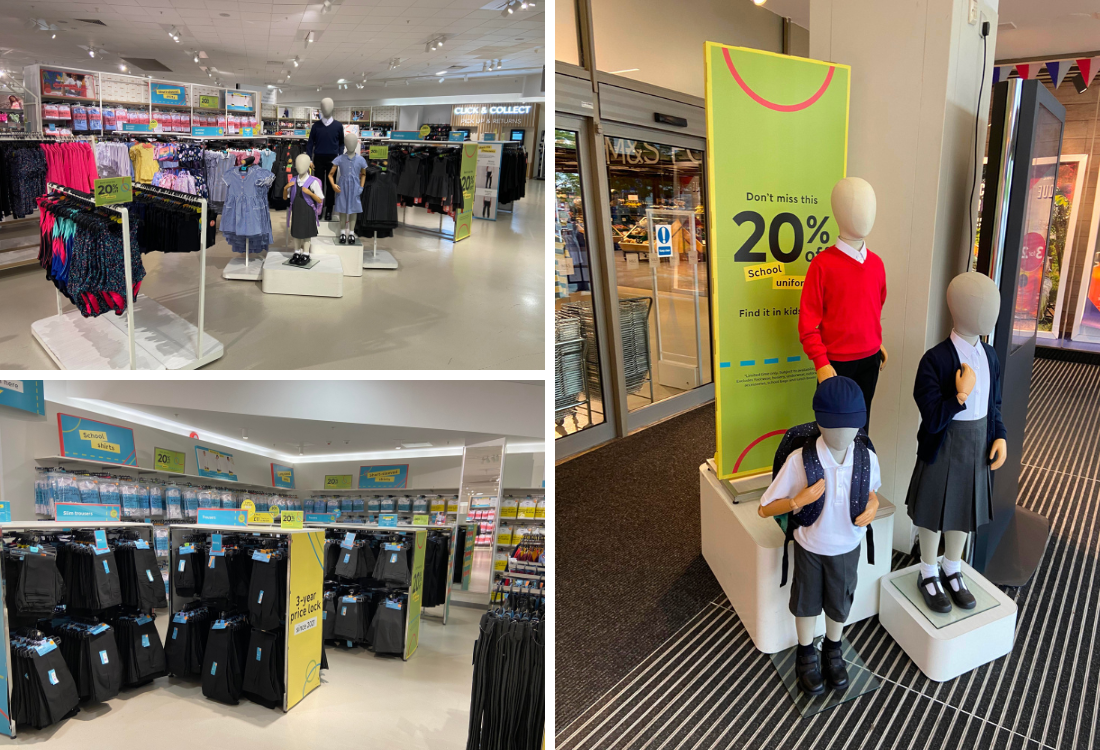 M&S 20% Off School Uniform