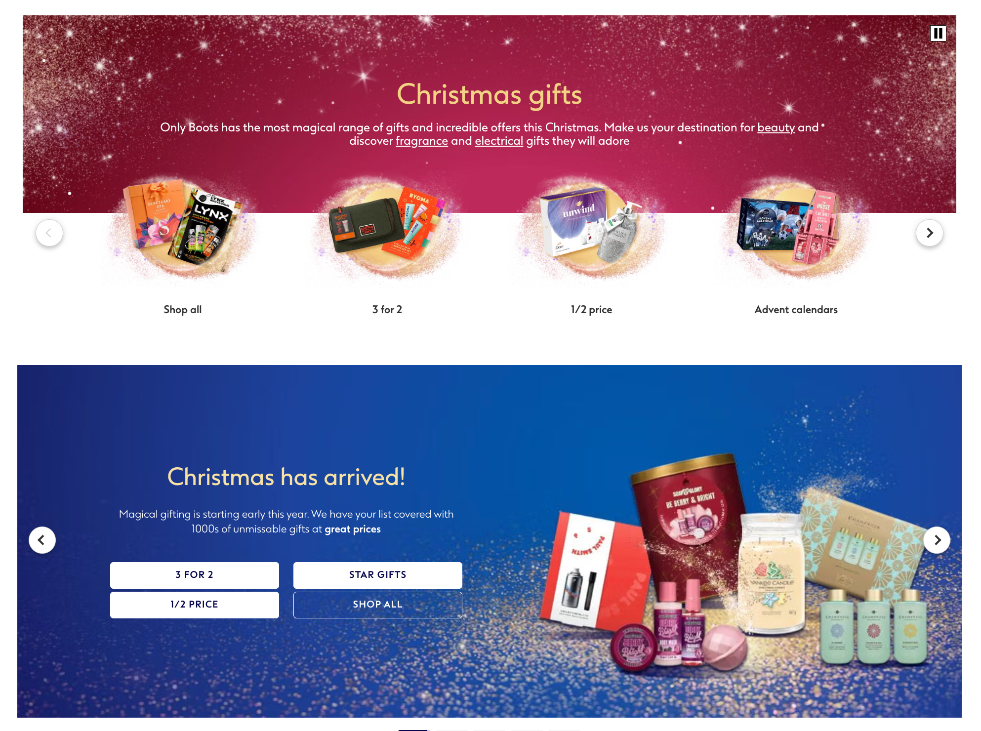Boots Christmas