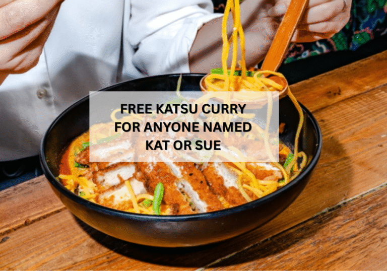Free Katsu Curry