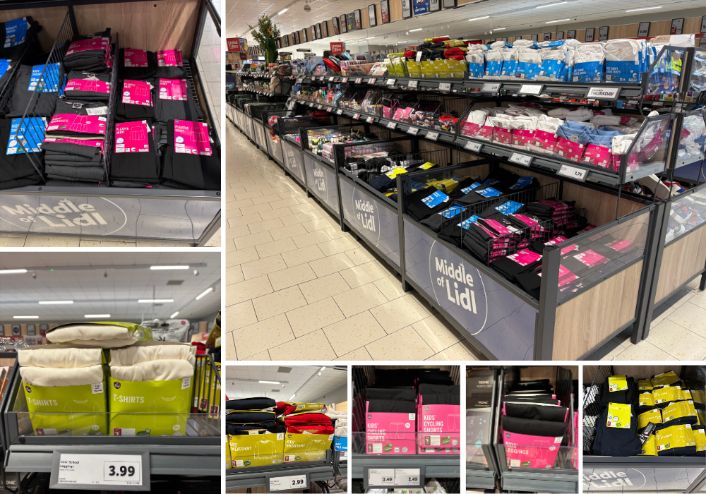 lidl school uniform sale date