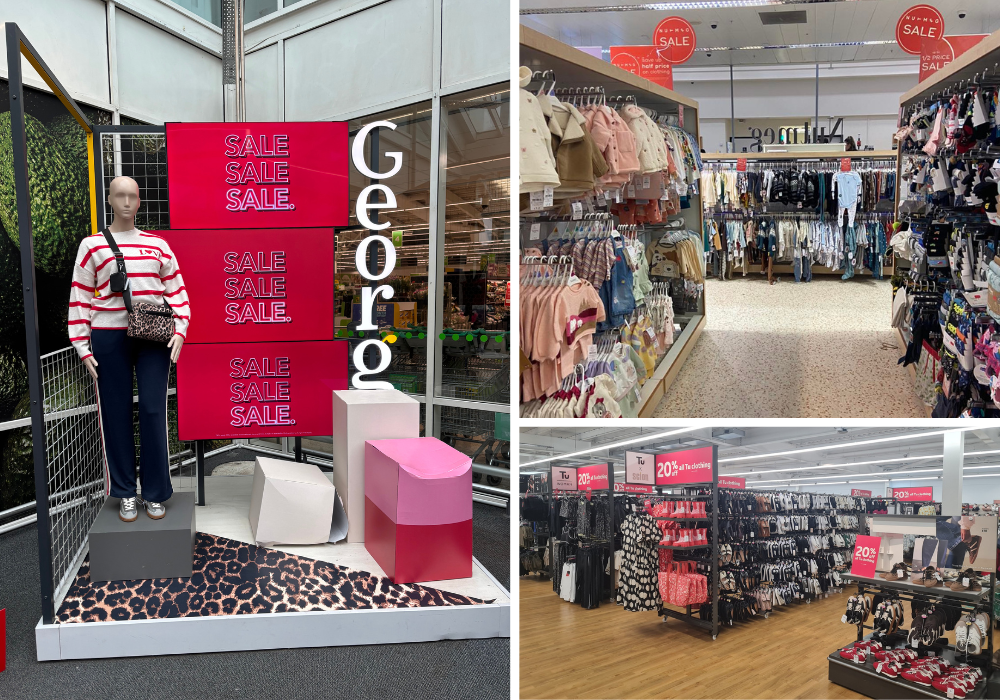 Supermarket Clothes Sale Dates